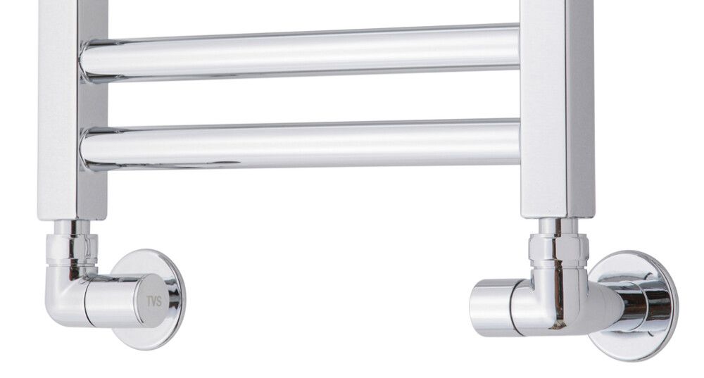 Lokasett fyrir handklæðaofn ½" króm