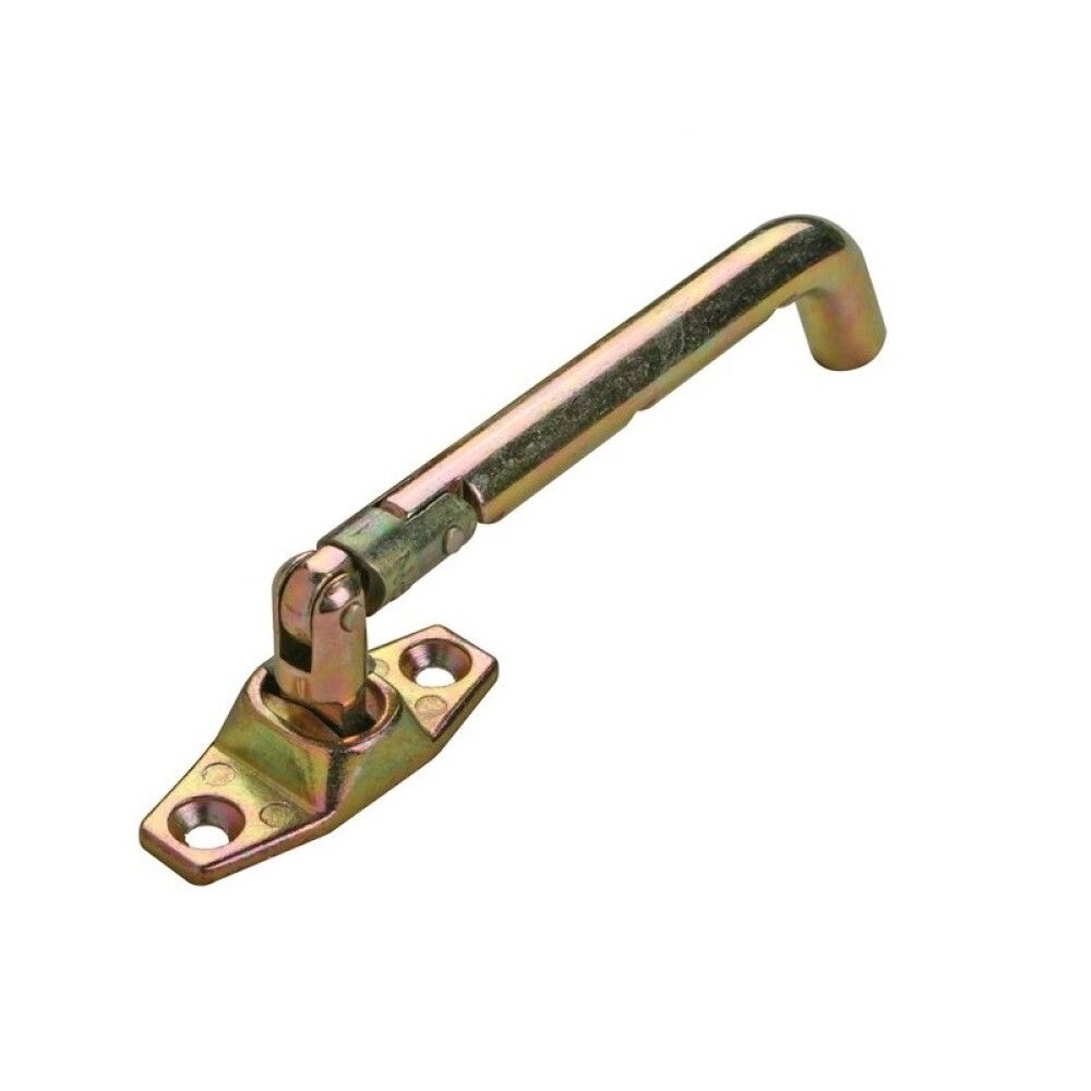 Öryggisjárn með lás PN gulgalv.