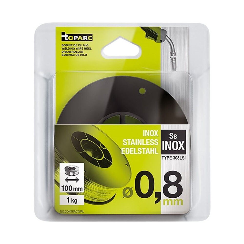 Rúlluvír Ø0,8 mm ryðfrír 1 kg Gys