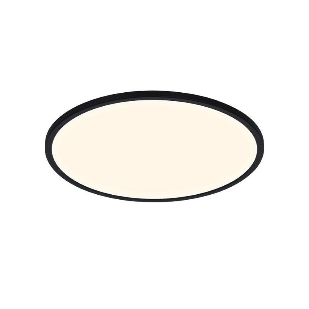 Kúpull LED Oja svartur dimmanlegur 3000K Ø42,4 cm