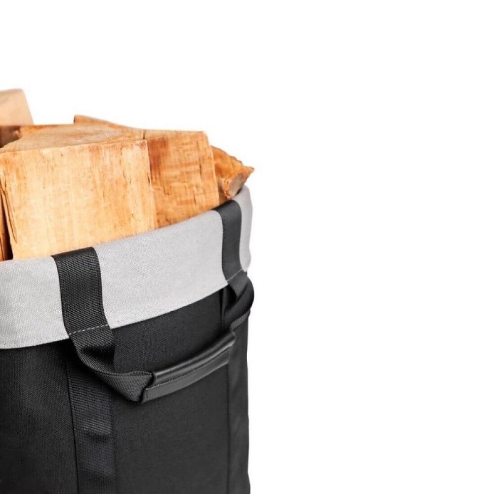 Viðarkarfa Ø35 cm Aduro Svört