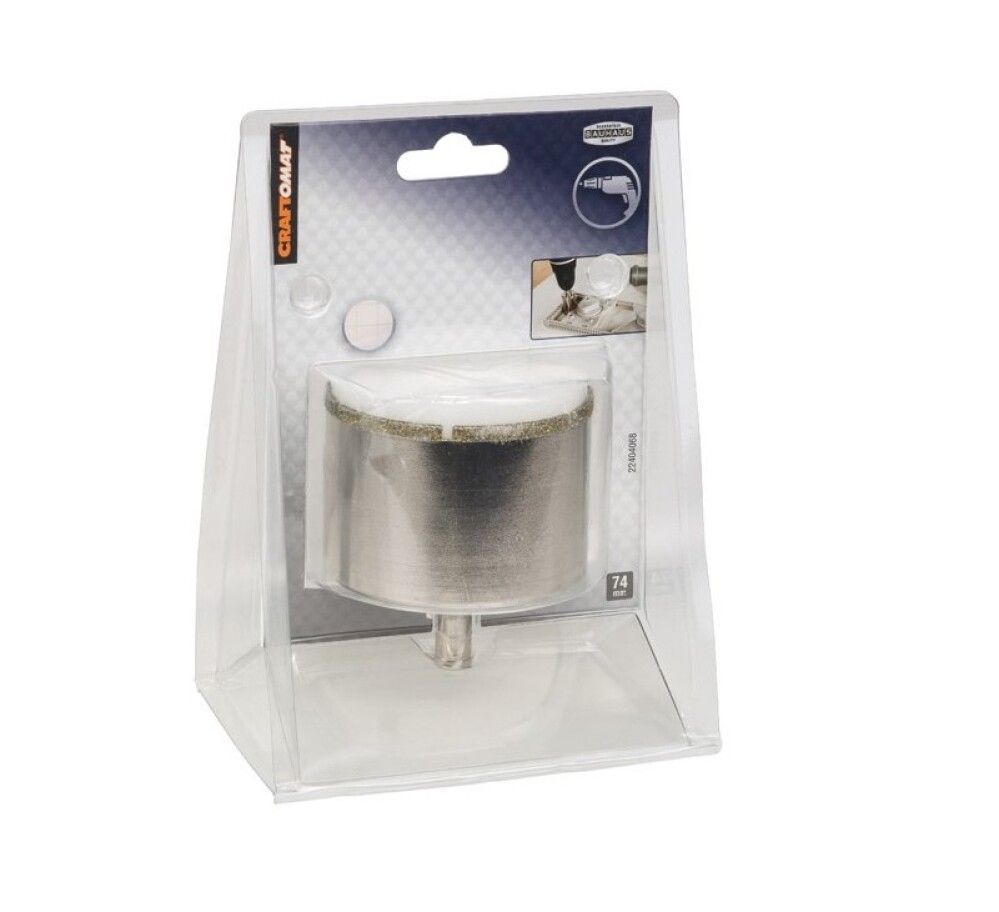 Flísabor Ø74 mm Craftomat