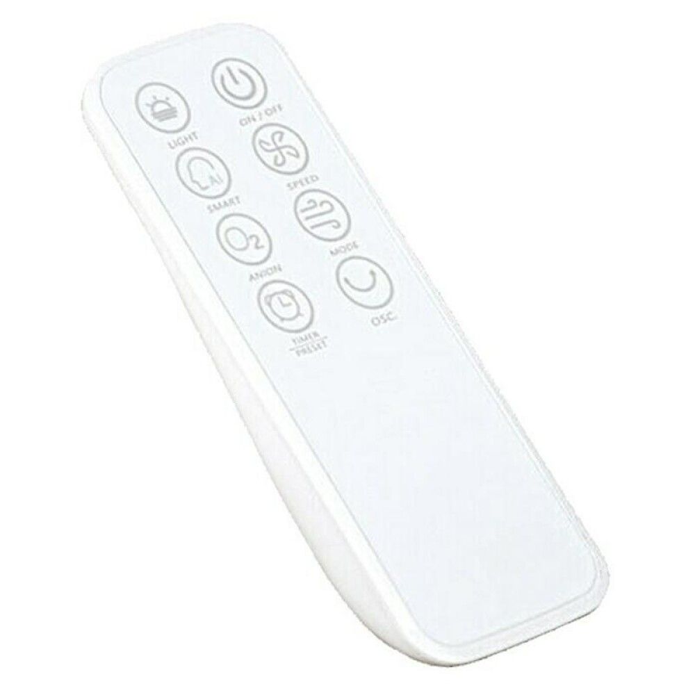 Turnvifta 100 cm með fjarstýringu Proklima Bucco silfurlituð