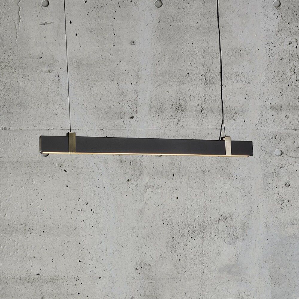 Hangandi ljós LED Lilt svart 115 cm