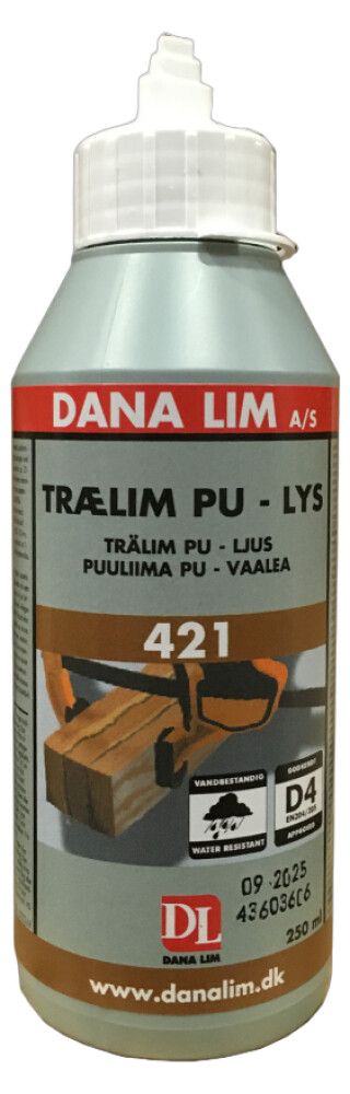 Trélím PU Dana Lim D4 ljóst 250ml