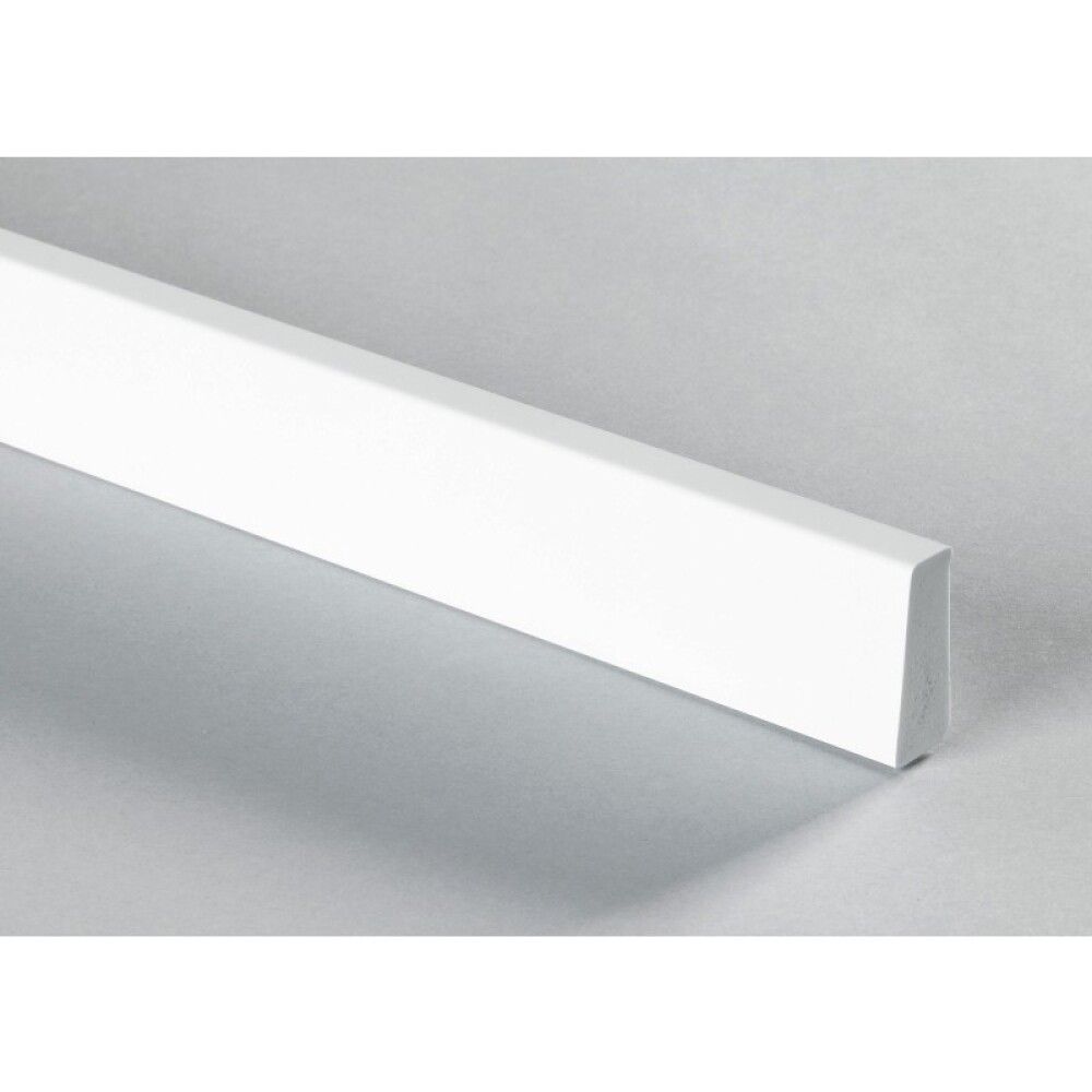 Frágangslisti 15x22x3100mm Primo hvítur