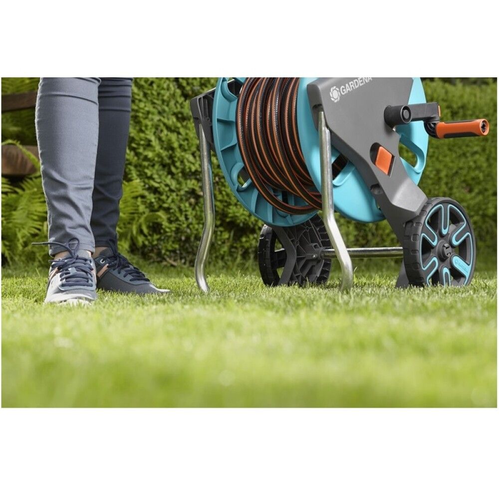 Slönguvagn með 1/2" 20m slöngu Aquaroll M easy Gardena