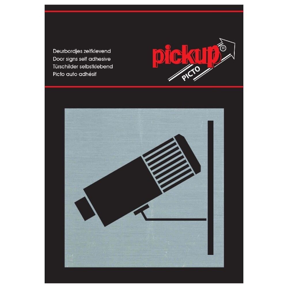 Skilti video vöktun 80x80 mm Pickup