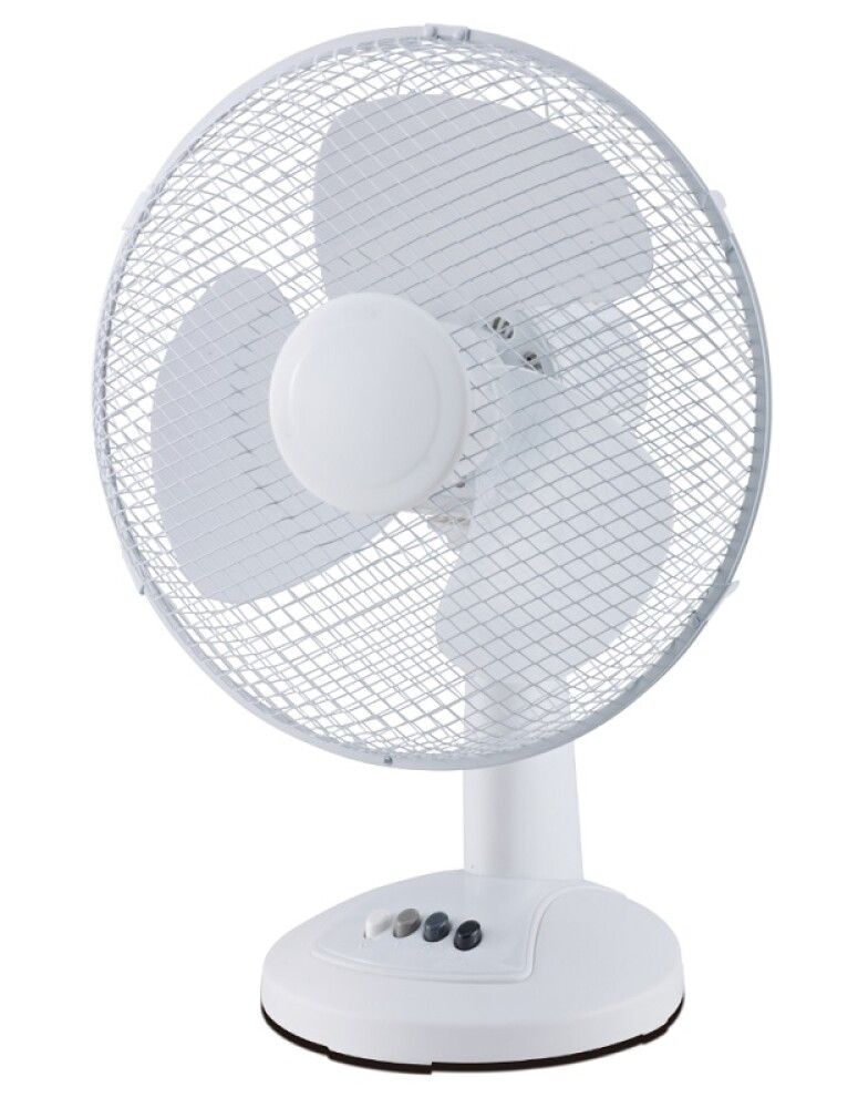 Borðvifta Ø30 cm Proklima hvít