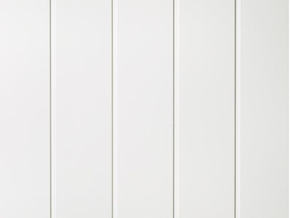 Lofta- og veggþiljur hvítar Variation 2600x154x10 mm 2,66m2