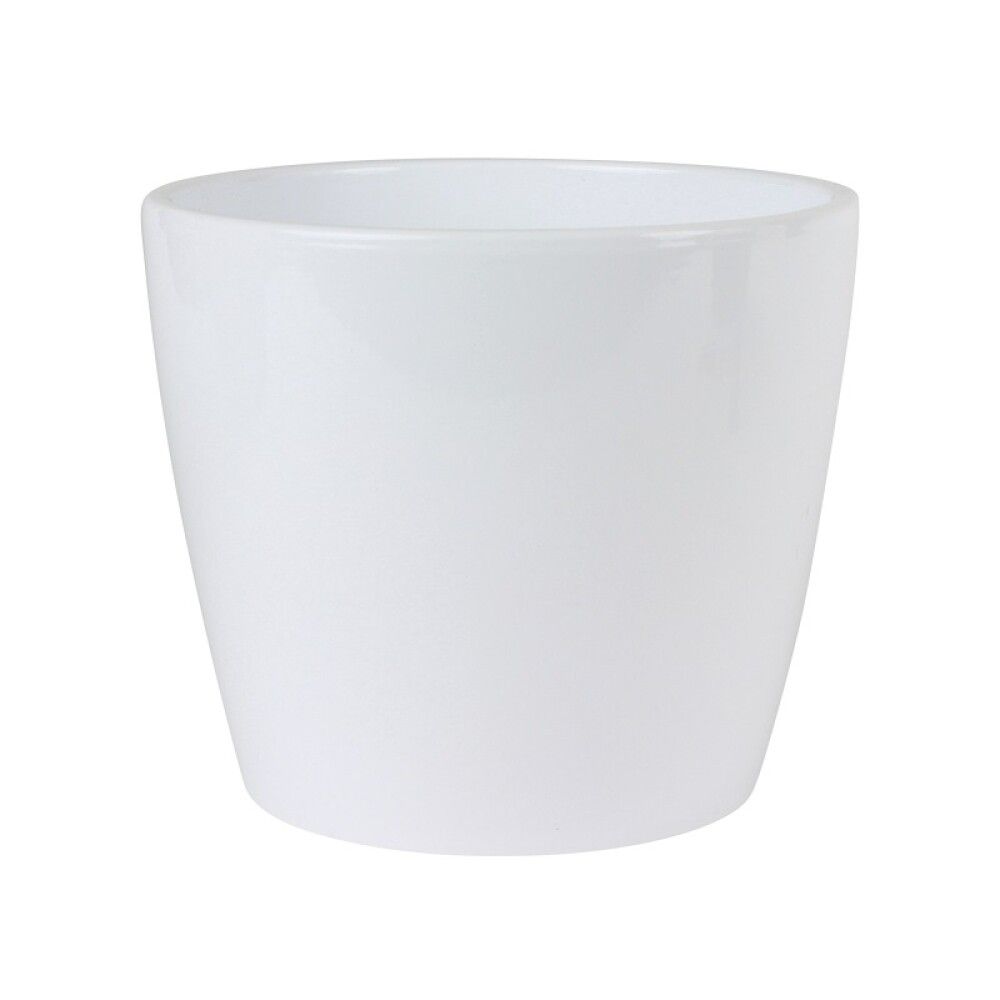 Blómapottur Maja hvítur 15cm Scan-Pot