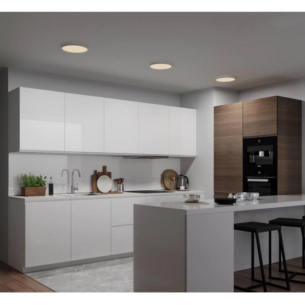 Kúpull LED Oja hvítur dimmanlegur Ø29,4 cm