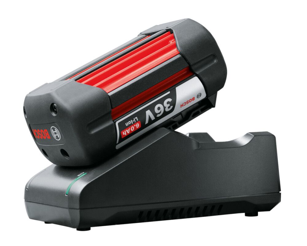 Rafhlaða 6.0Ah og hleðslutæki 36V Bosch