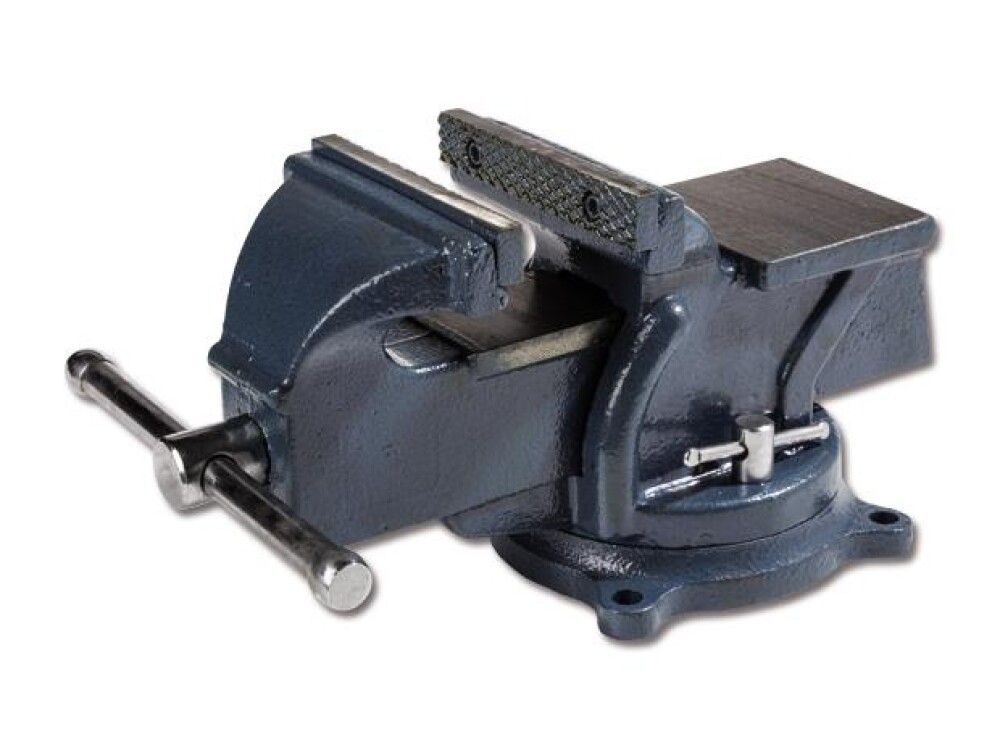 Skrúfstykki með snúning 125 mm