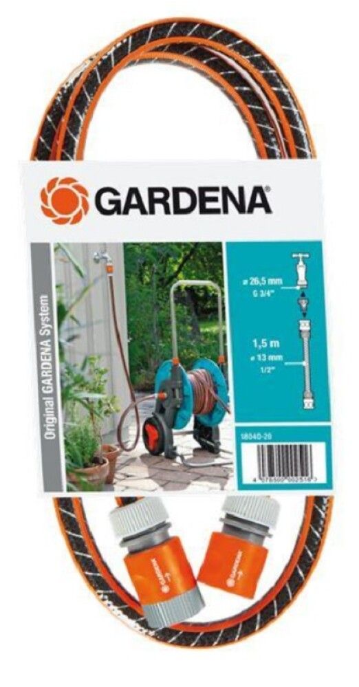 Tengislanga 1.2m fyrir slönguvagn 1/2" Gardena