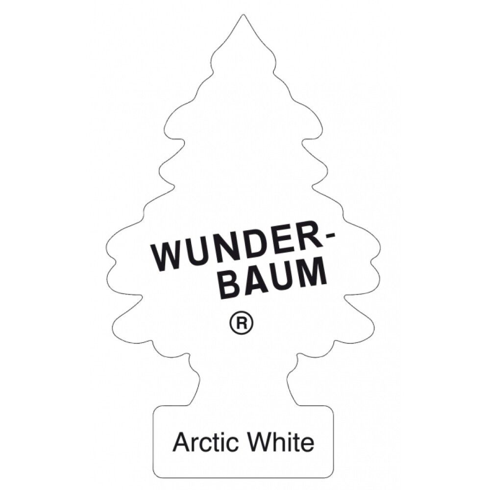 Ilmpúði í bíl Wunderbaum Arctic White