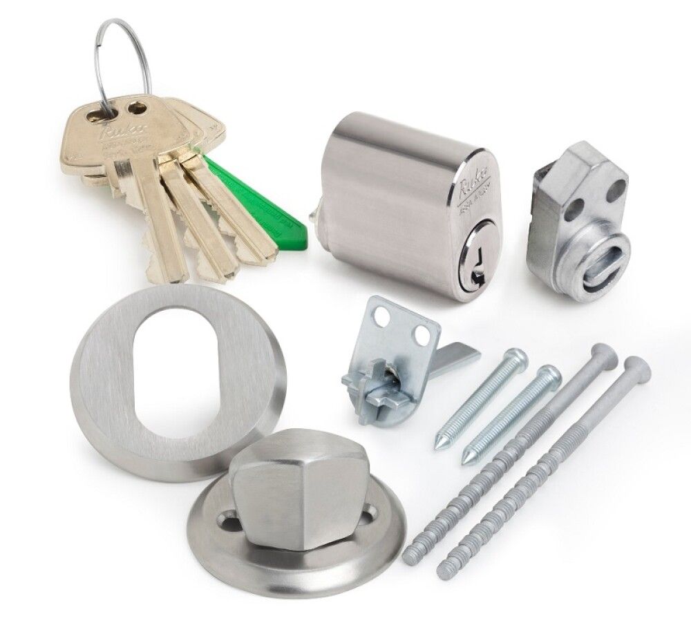 Sílinder Ruko Clever-Line RD1660 KR sett ryðfrítt