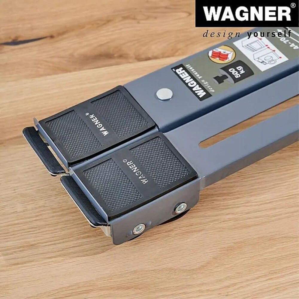 Flutningshjól fyrir heimilistæki 70x5cm Wagner 500kg 