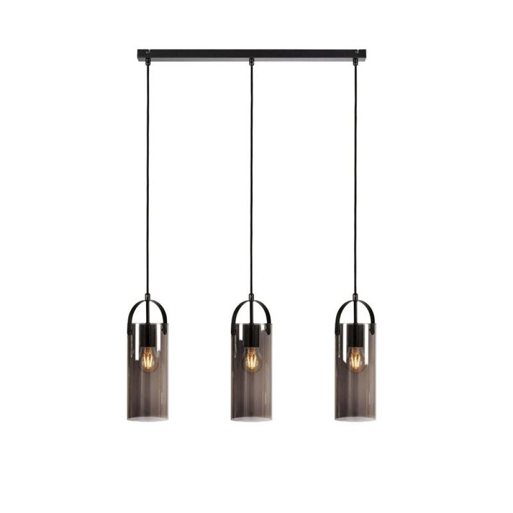 Hangandi ljós 3xE27 Glory 12x74 cm reyklitað