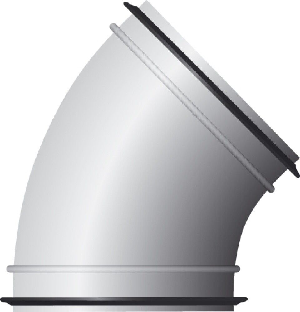 Beygja 45° Ø160 mm