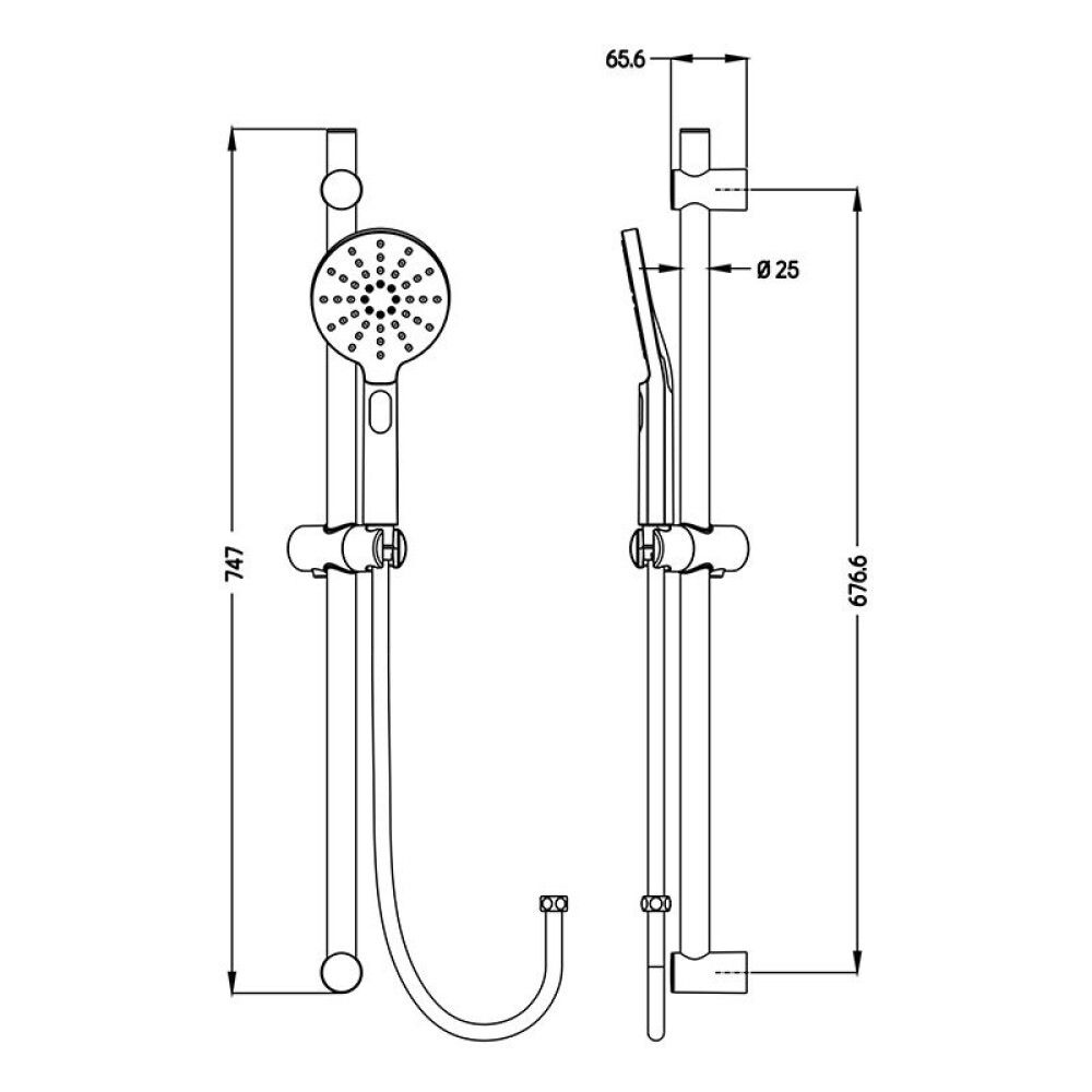 Handsturta og veggvesting Camargue Dueodde