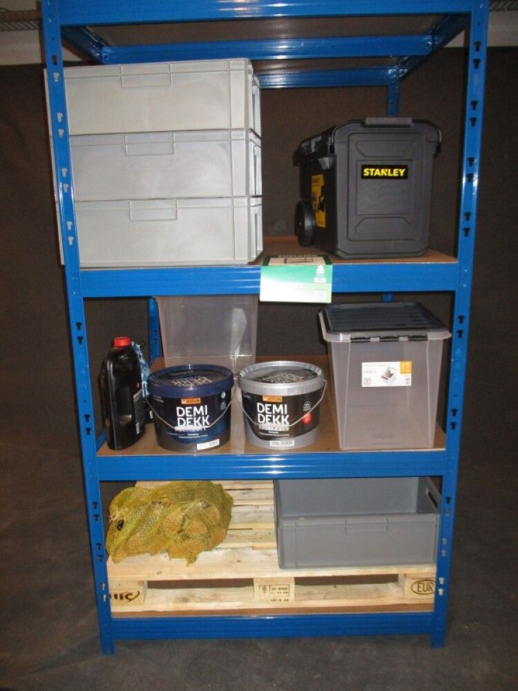 Hillueining 200x120x120 cm Regalux 4 hillur 450 kg 