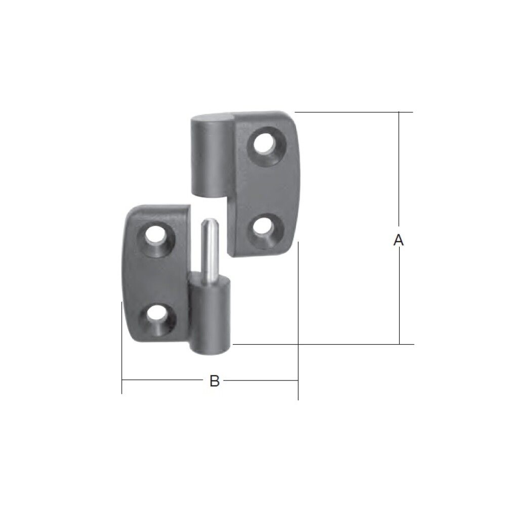 Löm vinstri 58x48mm Vormann poly