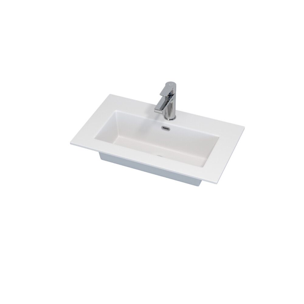 Handlaug 60x36 cm Svanholm Heimdal matt hvít  