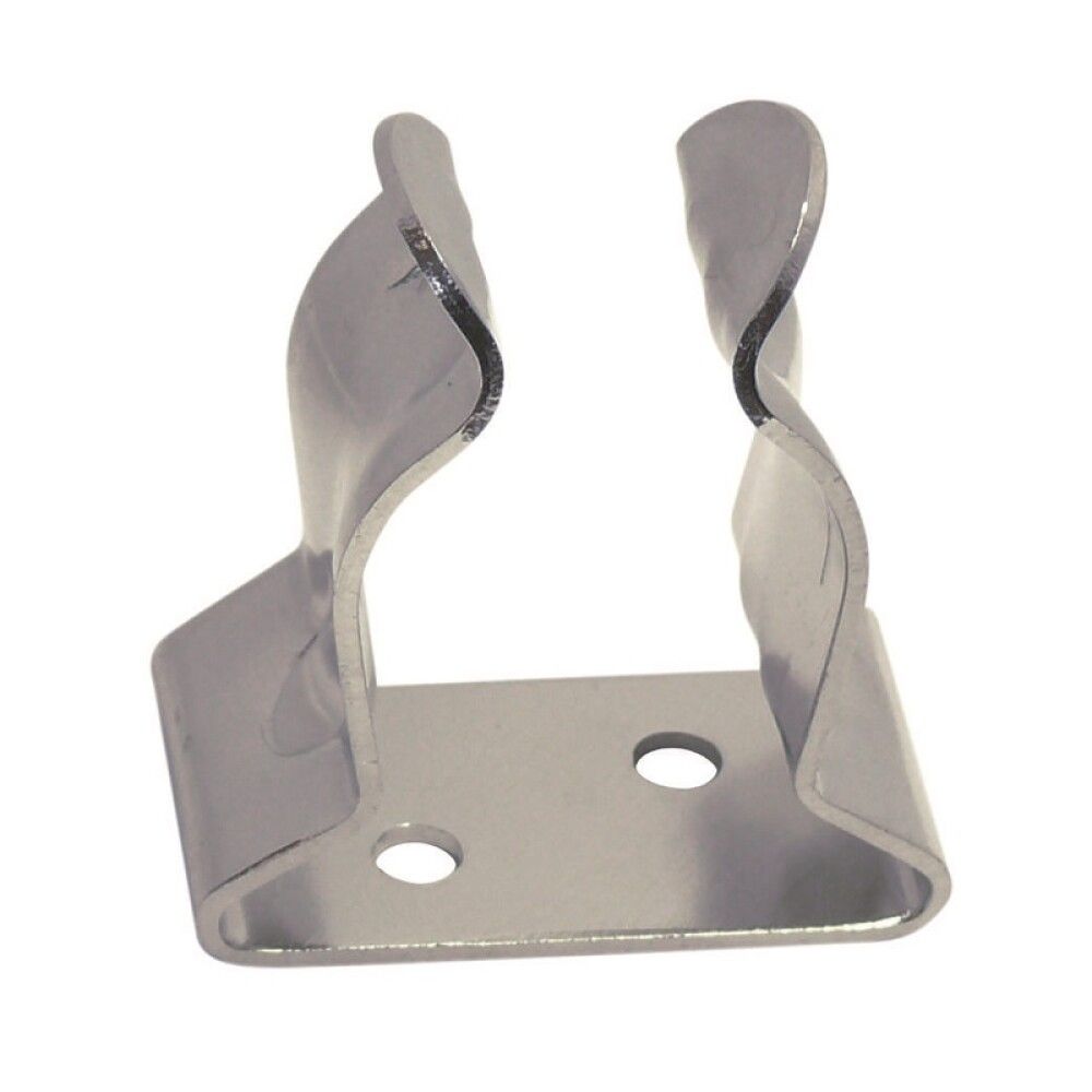 Veggfesting fyrir skaft 50x19 mm Marinetech ryðfrí