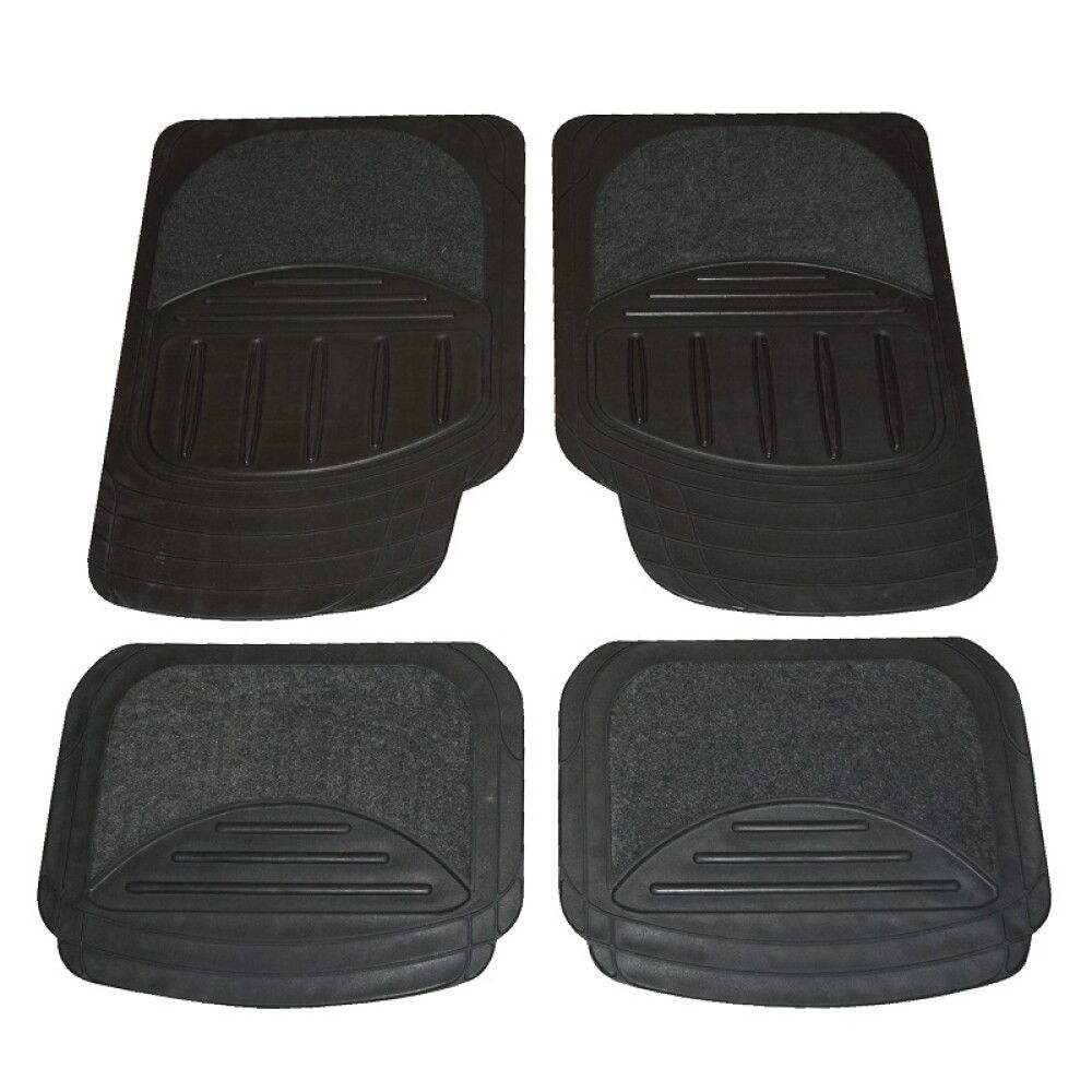 Bílamotta gúmmí/textíll 4stk