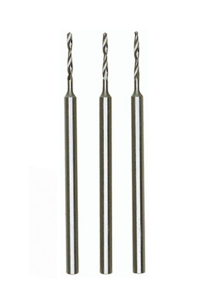 Borar 3stk HHS Tungsten 1mm Proxxon