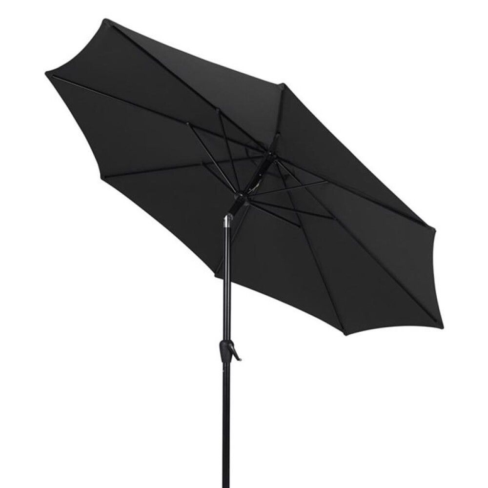 Sólhlíf hallanleg Ø3m Lisbeth svört