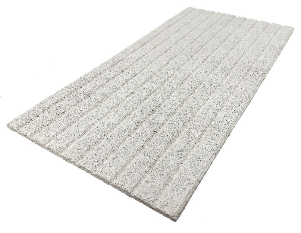 Trefjaplata Design Line Riffluð 60x120x2,5 hvít DP Acoustics