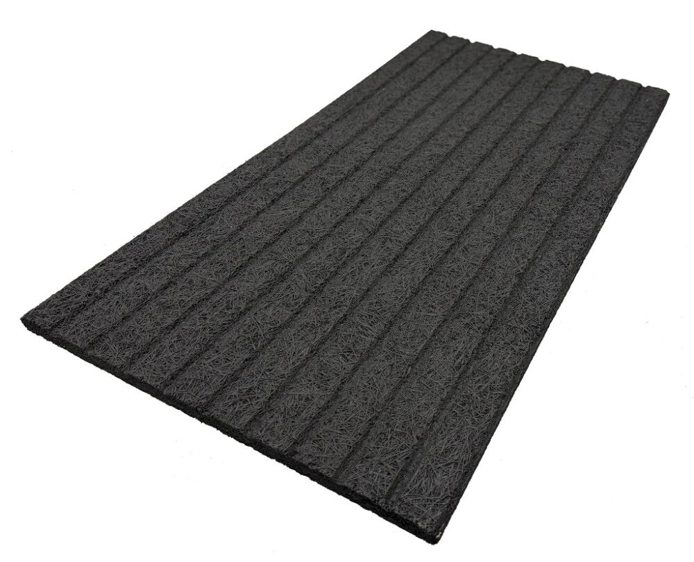 Trefjaplata Design Line Riffluð 60x120x2,5 svörtDP Acoustics