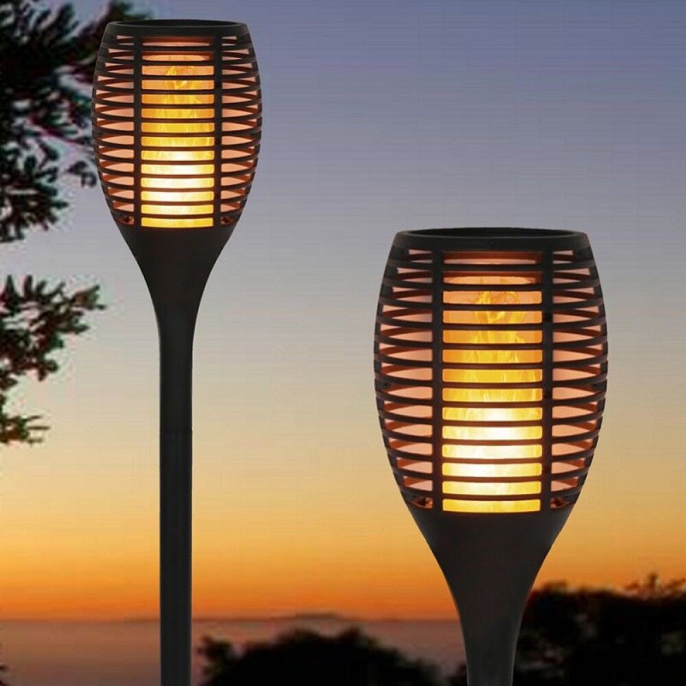 Garðljós LED sólarsellu Ø7,5x50 cm Veli Line