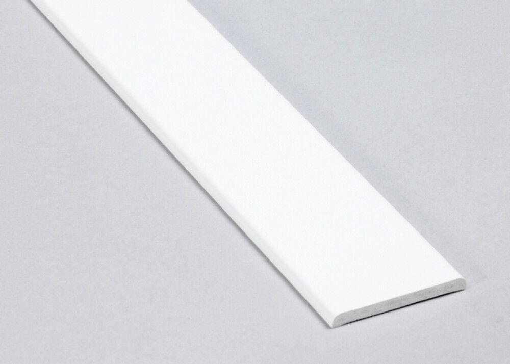 Vegglisti 44x4,5x2500 mm Primo hvítur