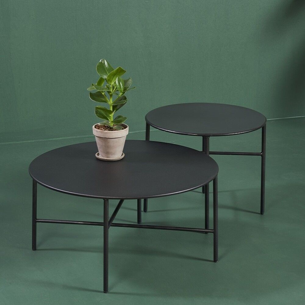 Garðborð Pesetos Ø50 cm ENVY svart