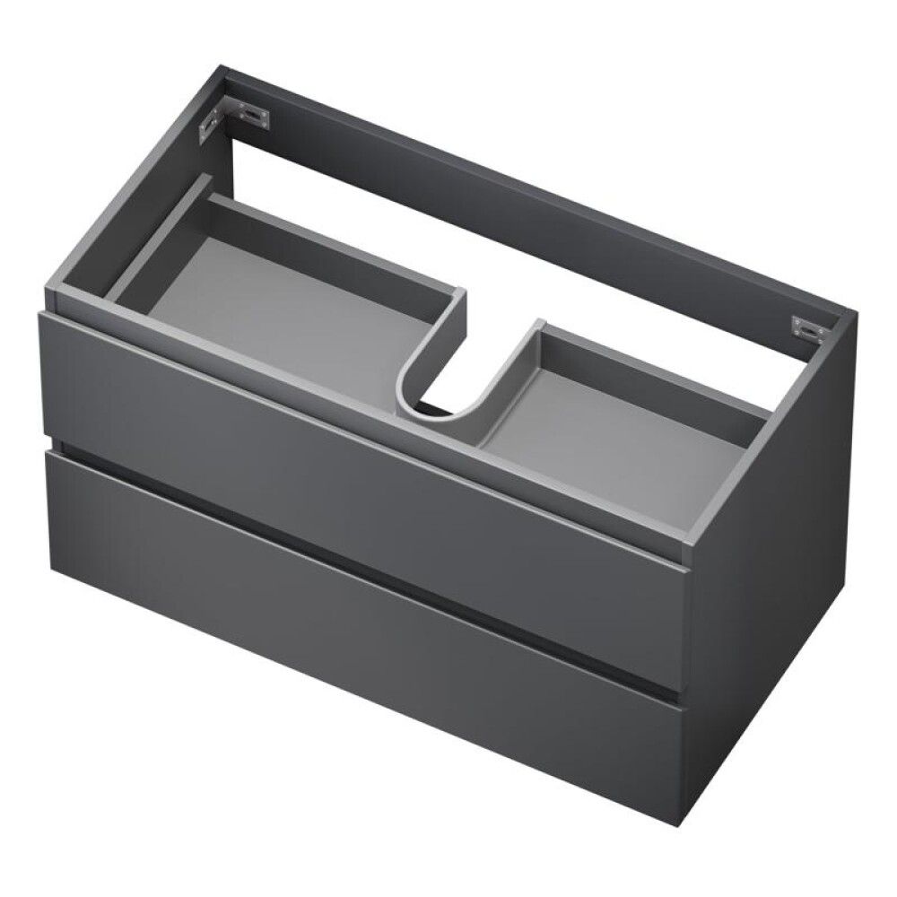 Handlaugarskápur Integrated grár 90cm Camden