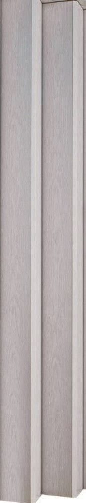 Panill fyrir harmonikuhurð 120x2050 mm President hvítur askur