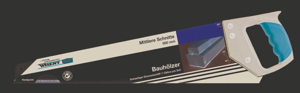 Handsög 500 mm 7 TPI Wisent