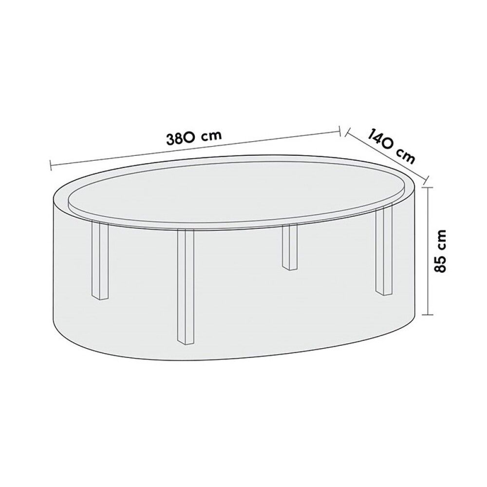 Yfirbreiðsla Sensum 380x140x85cm