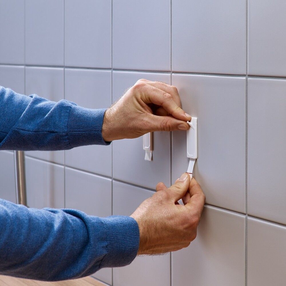 Veggfesting á flísar og málm límd Tesa 3kg 2stk