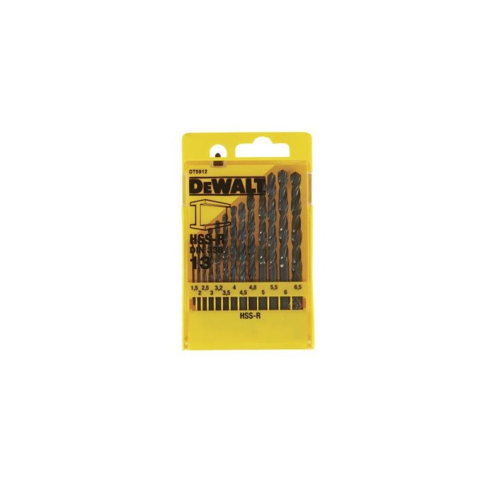 Borasett HSS-R 13stk DeWALT