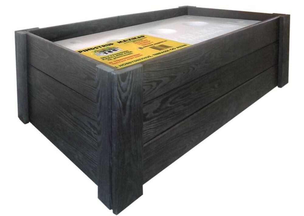 Gróðurkassi Maxiflex Pindstrup svartur