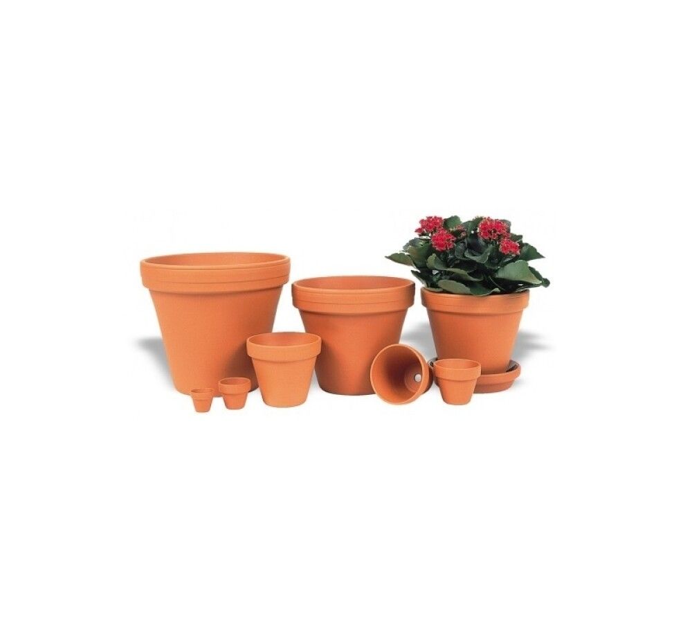 Blómapottur terracotta 31cm
