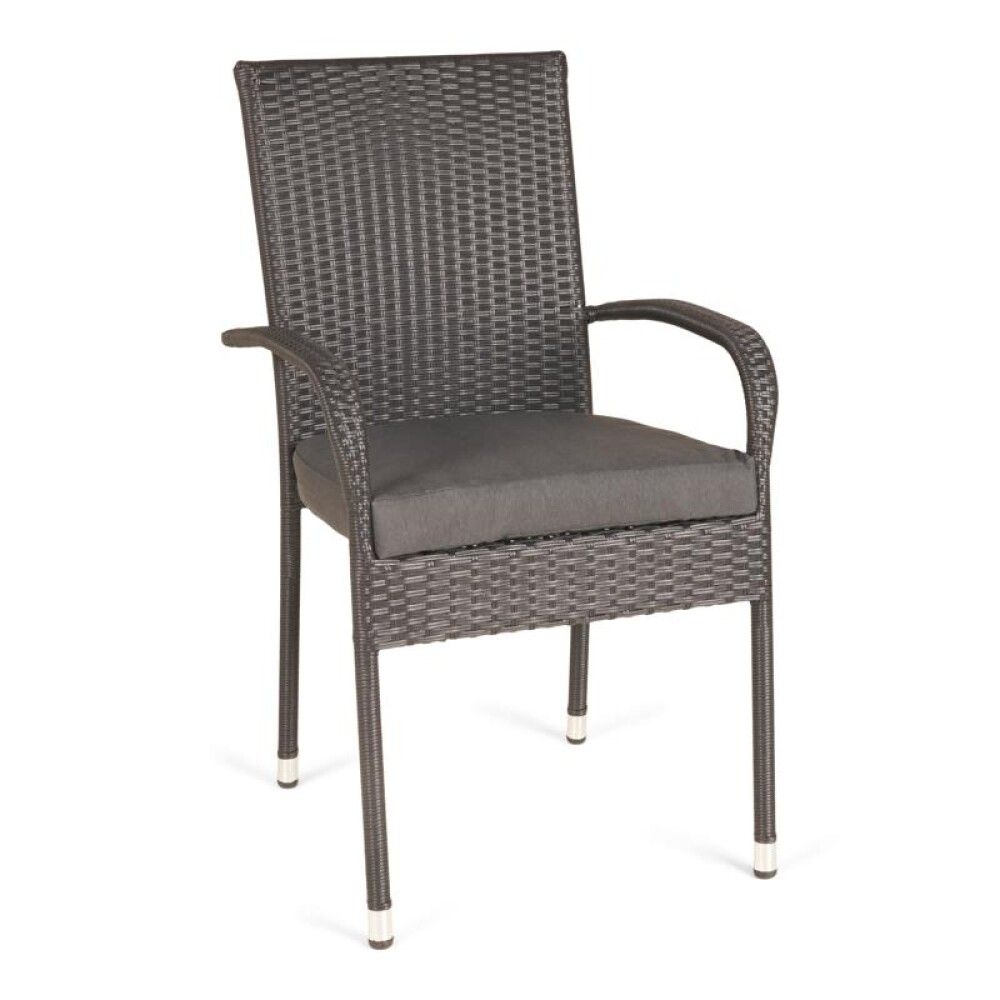 Stólsessa 48x48cm Sundun svört