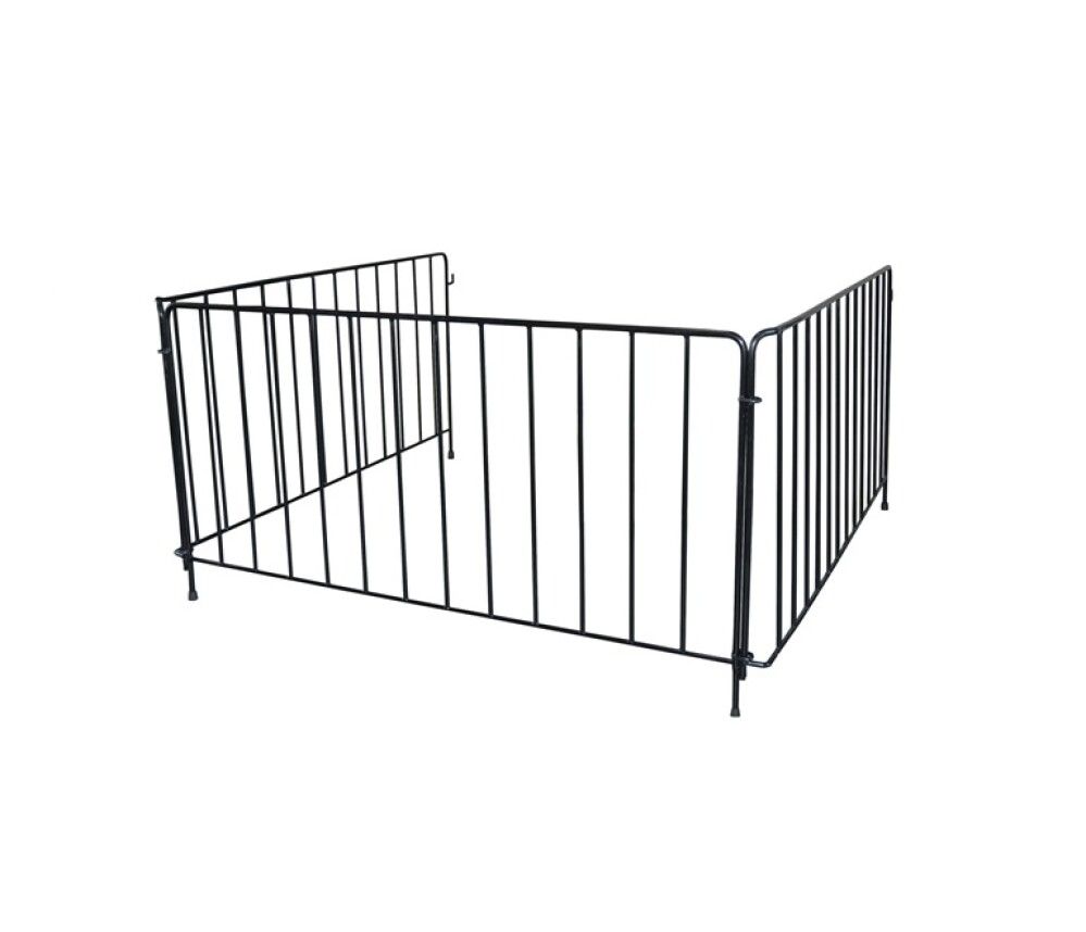 Barnagrind fyrir arin 110x110x110x60 cm