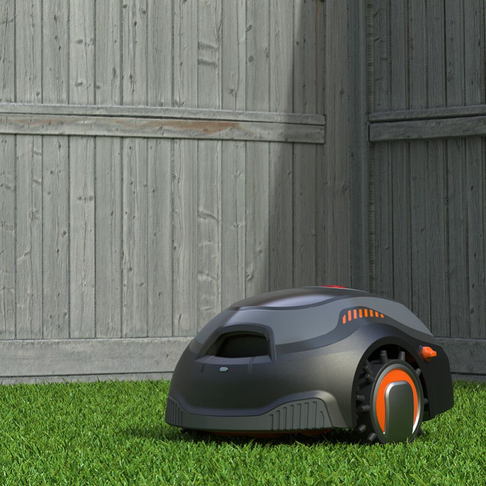 Slátturóbot 500 m² Black+Decker BCRMW121-QW