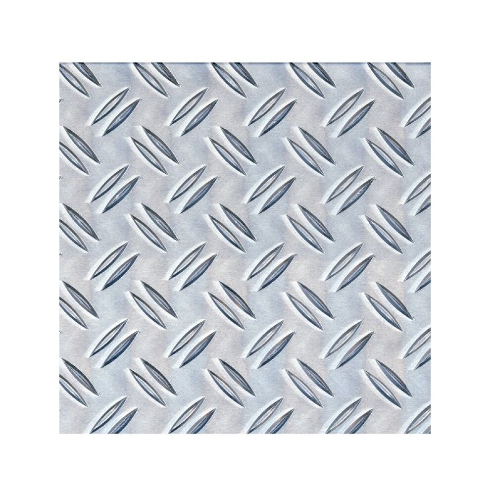 Álplata 250x500x1,5mm riffluð