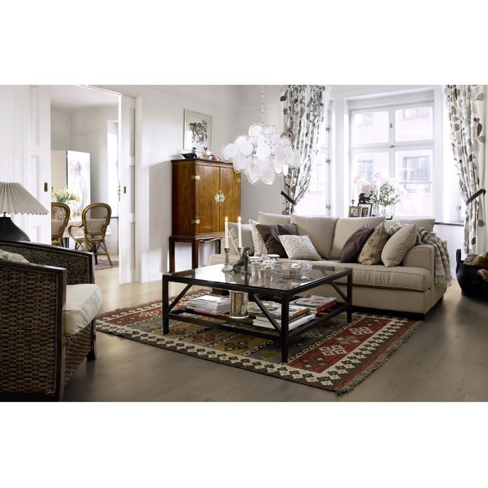 Harðparket Visby Coastal Oak 8 mm 1,835 m² Pergo